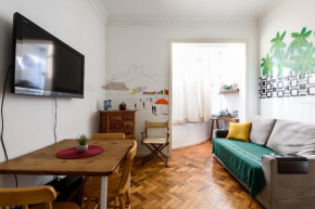Omar do Rio - GC 1002 Apartamento 2Qtos, Completo com Garagem, Internet 120mbps, a 150metros da Praia de Ipanema e do Metrô, 05 minutos da Praia de Copacabana